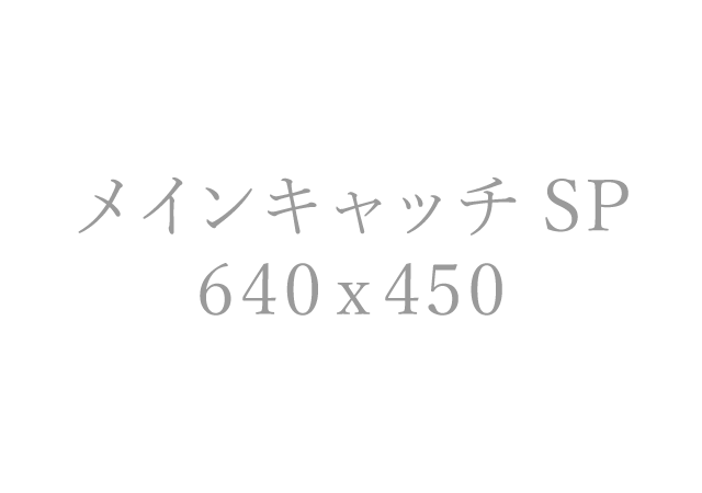 メインキャッチ